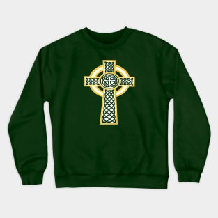 Ornamental Celtic High Cross Decorative Knotwork 4 Crewneck Sweatshirt